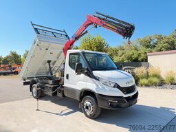 IVECO Daily 72-180 Meiller Kipper Kran 10m FUNK AHK
