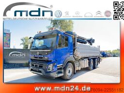VOLVO FMX 500 6x4 KRAN abstattelbar 18m Kipper Bordmat