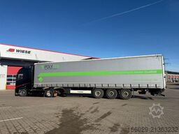 KRONE SDP 27 Schiebeplanen Auflieger mit Ladebordwand