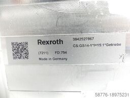 Rexroth 3SIEK63-4C2/339 MNR 3842547992  Getriebe SN: 554B15342151