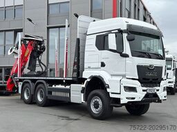 MAN TGS 33 520 6x6BL Kurzholz Plattform Epsilon Kran