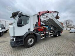 RENAULT Premium Lander 310.26 6x4 Kipper /Kran