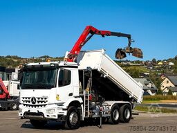 MERCEDES-BENZ AROCS 2640 HMF 1643 Z2 + FUNK * Bordmatic * 6x4