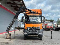 MERCEDES-BENZ Arocs 1833K 4x2 Meiller-DSK mit Hiab Ladekran