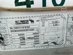 Schmitz SCS 24/L - 13.62 E B (S01) Kooiaap / SAF Axle /...
