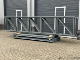 SLP / Regallänge: 15,48 lfm. / Regalständer: 5.400 x 1.100 mm