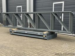 SLP / Regallänge: 15,48 lfm. / Regalständer: 5.400 x 1.100 mm