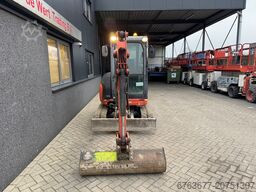 KUBOTA U27-4 minigraver/graafmachine rups 1 bak 2016 Diesel