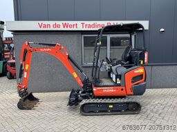 KUBOTA KX019-4 minigraver/graafmachine rups 1 bak 2020 LPG 45UUR Zeer net