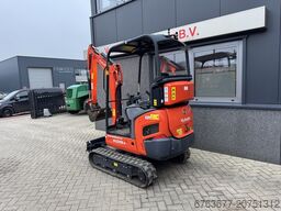 KUBOTA KX019-4 minigraver/graafmachine rups 1 bak 2020 LPG 45UUR Zeer net