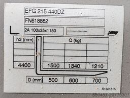 Jungheinrich EFG 215 4.4m/ 2020y/ 9076h