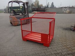 Gitterbox z zamykaną klapą górną Gitterbox mit abschließbarer Deckelklapp