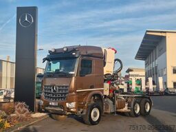 MERCEDES-BENZ Arocs 3351 LS 6x6 Palfinger S260Z96 Y Crane