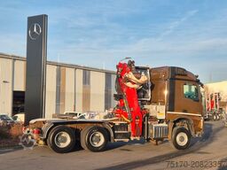 MERCEDES-BENZ Arocs 3351 LS 6x6 Palfinger S260Z96 Y Crane