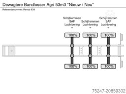 Dewagtere Bandlosser Agri 53m3 *Nieuw / Neu*