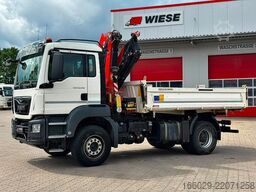 MAN 18.430 TGS Kran Fassi F155, Kipper
