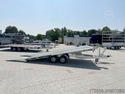 Martz GT KIPPBAR 400/2 S 2,7T | HOLZ + ALURIFFELBLECHBODEN 405X215CM 2700KG AUTOTRAILER