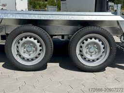 Martz BAU-3 260/2 S 2,7T 260X150CM 2700KG BAUMASCHINENANHÄNGER