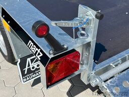 Martz BAU-3 260/2 S 2,7T 260X150CM 2700KG BAUMASCHINENANHÄNGER