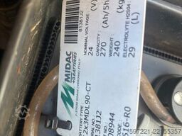 Jungheinrich ERD 220 --> Batterie aus 2019!