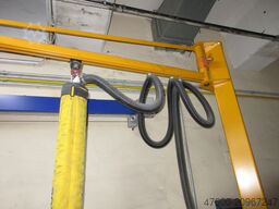 Demag Timmer Kran Drehkran Hallenkran KBK 100 125Kg L 3m + 40KG Saugheber