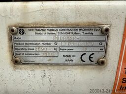 NEW HOLLAND E80 BMSR-2 Kettenbagger 8,6 Tonnen *Greifer