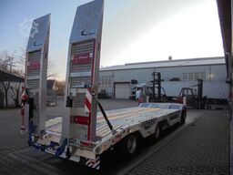 FLIEGL Tiefladeanhänger DTS 300 mit Radmulden