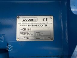 Weber CR 9 Hatz-Diesel Rüttelplatte 736kg / DEMO
