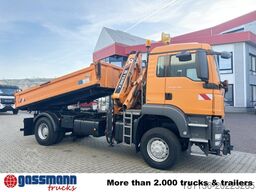 MAN TGS 18.320 4x4 BB, Winterdienstausstattung, Kran