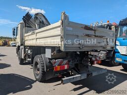 MERCEDES-BENZ Actros 1841 / 4X4 / Kipper+ 16m Kran / WENIG KM