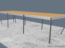 5x15m Lagerbühne , Belastung : 500kg/qm Unterkante: 3m ,ca. 75qm , Systembühne