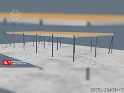 10x20m Lagerbühne , Belastung : 500kg/qm Unterkante: 3m ,ca. 200qm , Systembühne