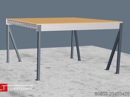 5x5m Lagerbühne , Belastung : 500kg/qm Unterkante: 2,5m , ca. 25qm Systembühne