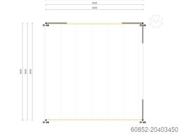 5x5m Lagerbühne , Belastung : 500kg/qm Unterkante: 3m ,ca. 25qm , Systembühne