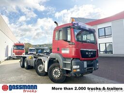 MAN TGS 35.400 8x4 BL, Schub-Knick bis 6,5m Container