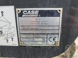 Case CX210D with 2 excavator buckets