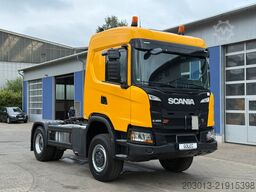 SCANIA 450 XT 4x4 Euro 6 SZM Kipphydraulik Blatt / Luft
