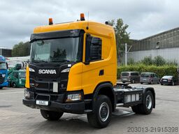 SCANIA 450 XT 4x4 Euro 6 SZM Kipphydraulik Blatt / Luft