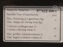 asecos 1200/640/H2140 mm
