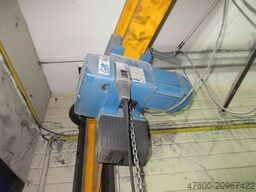 Demag D-AW Kran Drehkran Hallenkran 4,5m Demag 500 Kg 0,5t + Demag DC Kettenzug