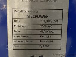 ITALMECCANICA MACPOWER 6TE/480/1600