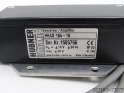 Hübner HEAG 164-15 Verstärker SN: 1555756 + ACC 93 Sensor  !
