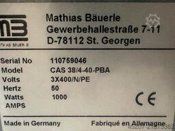 MB Mathias Bäuerle CAS 38/4-40 mit PBA SKM 36A