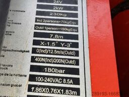 MAGNI ES0807EP 7,80 m Elektro