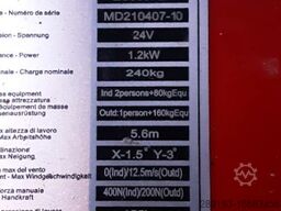 MAGNI ES0607EP 5,60 m Elektro