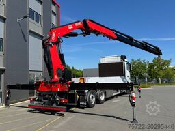 MERCEDES-BENZ ACTROS 2548/CONTAINERPRITSCHE/KRAN FASSI F545