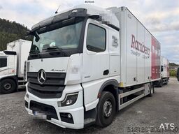 Mercedes-Benz Actros 1833 4x2 Box truck w/ Full side opening.