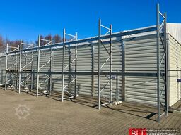 16,8 lfm Palettenregale für Außenbereich H: 4,5m , 3000 kg Fachlast , FVZ