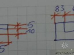 Stahl 1020 mm für Oberwange