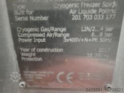 Dohmeyer Cryogenic Freezer Spiral